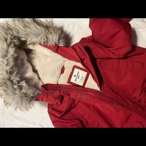 Abercrombie Winter Jacket , Size 13-14, Used Once
